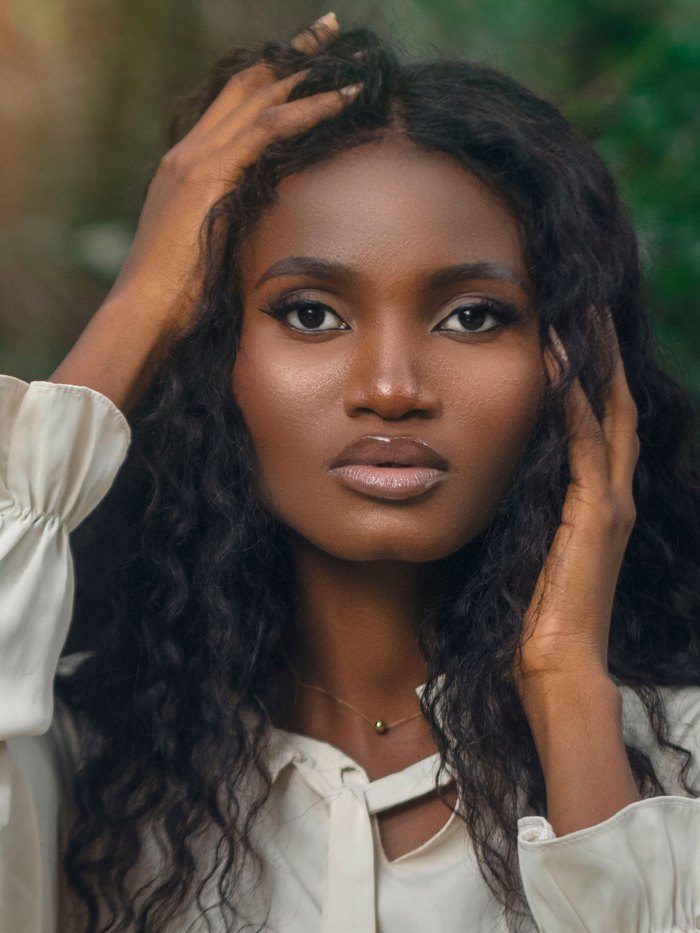 Cheveux ondulés